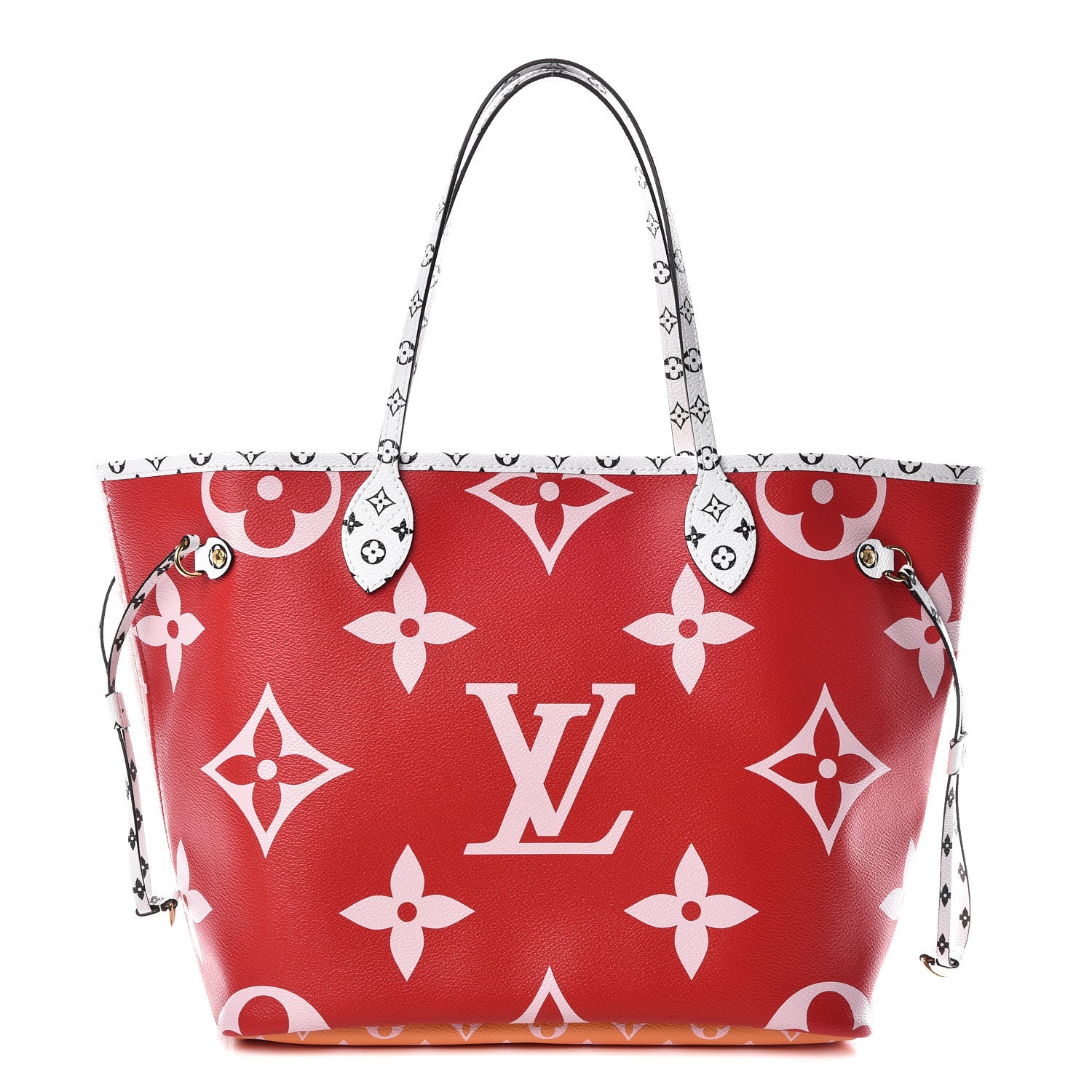 Louis Vuitton Monogram Giant Neverfull MM Rouge 1 of 9