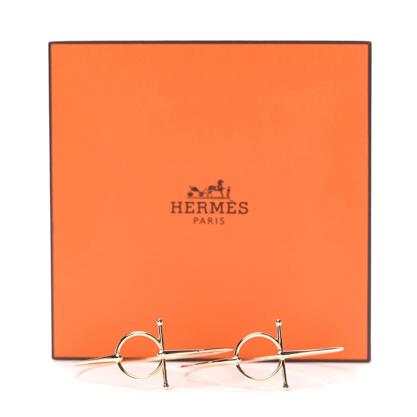 18K Rose Gold Filet D'Or Hoop Earrings