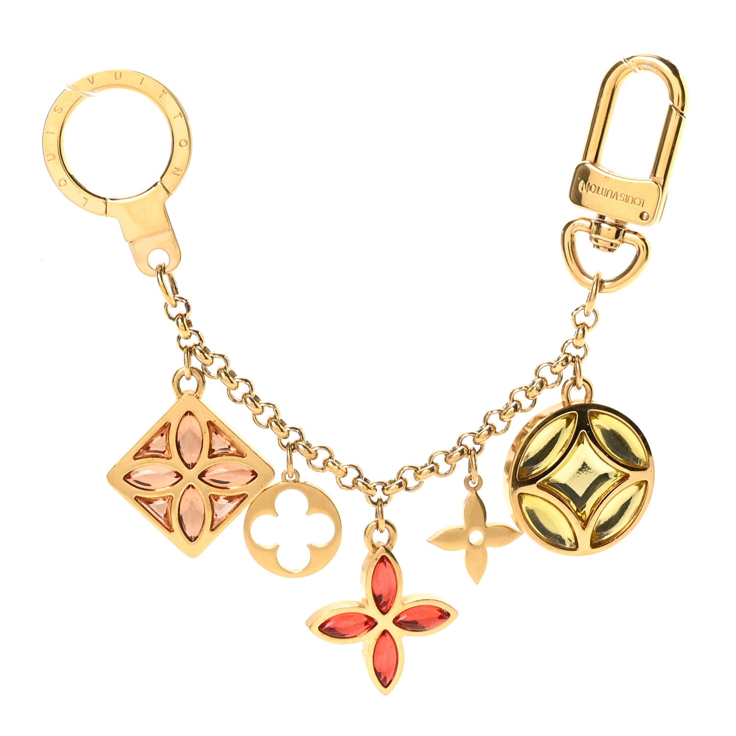 Ice Flower Key Chain Bag Charm