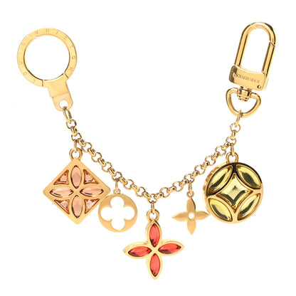 Louis Vuitton Ice Flower Key Chain Bag Charm 1 of 3