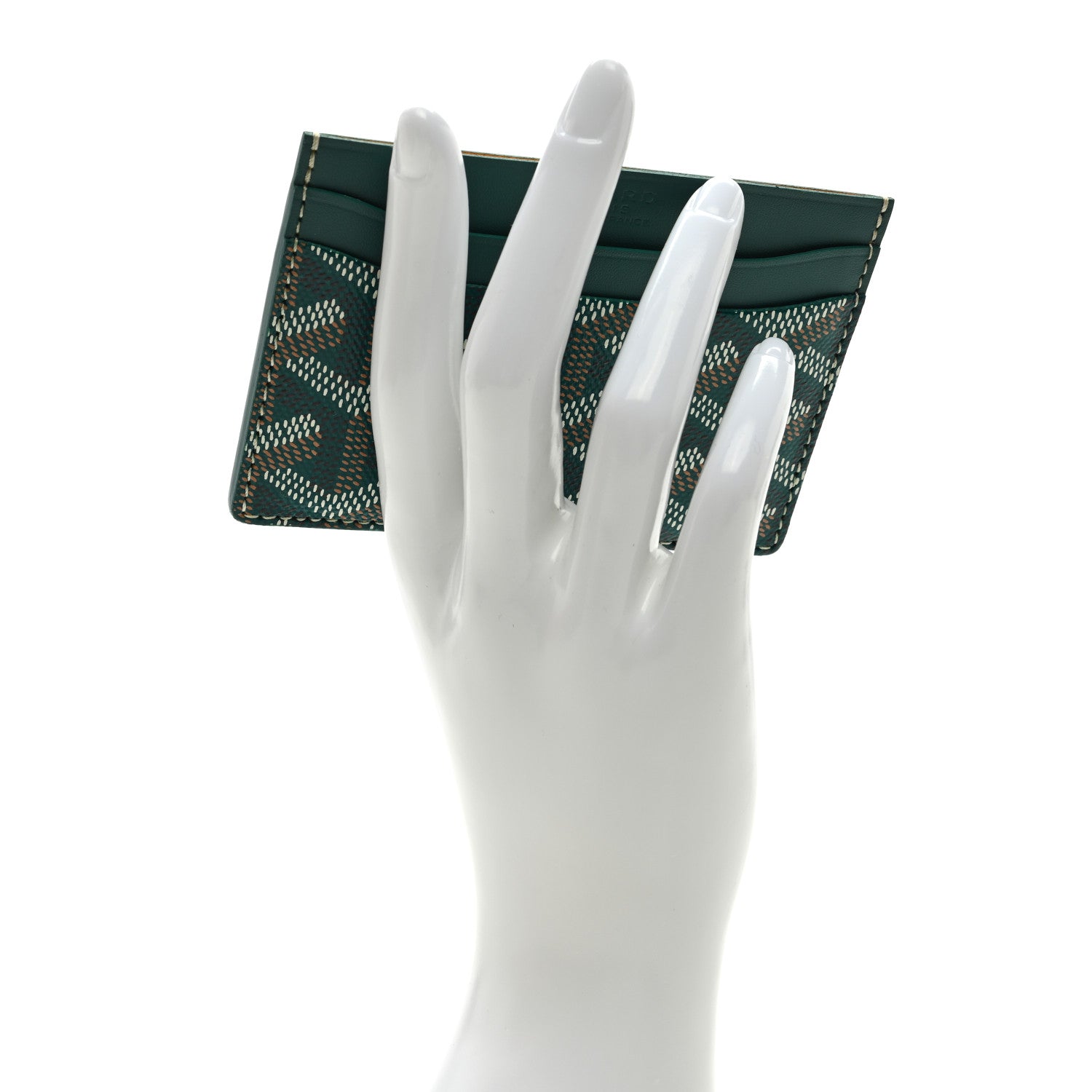Goyard Goyardine Saint Sulpice Card Holder Green 2 of 6