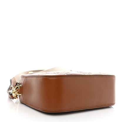 Gucci Calfskin GG Matelasse Shoulder Bag Peanut Brown Natural 3 of 7