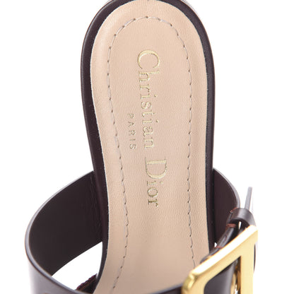 Christian Dior Technical Fabric D-Dior Ballerina Flat Mule 36 Rouge Black 6 of 7