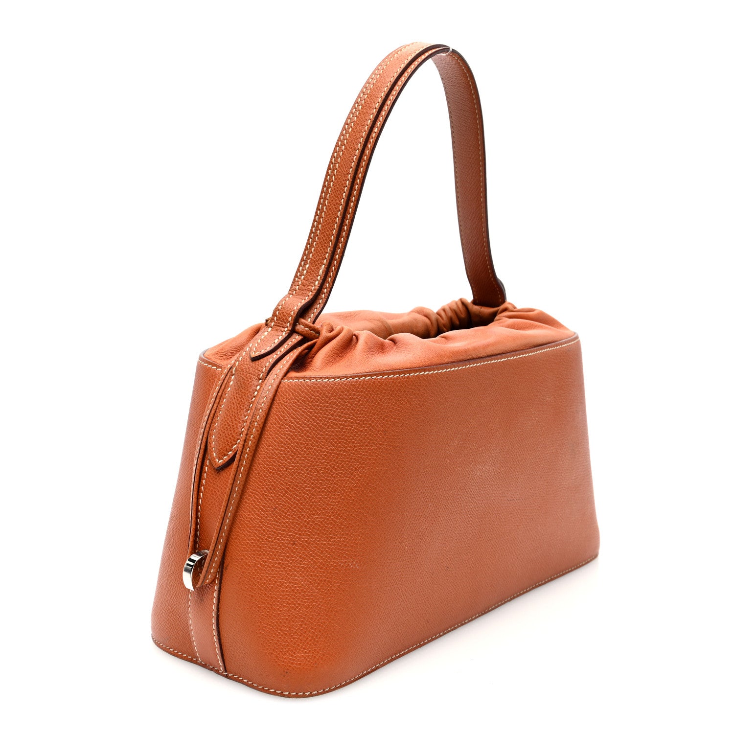 Hermes Courchevel Sac De Paris Gold 3 of 13