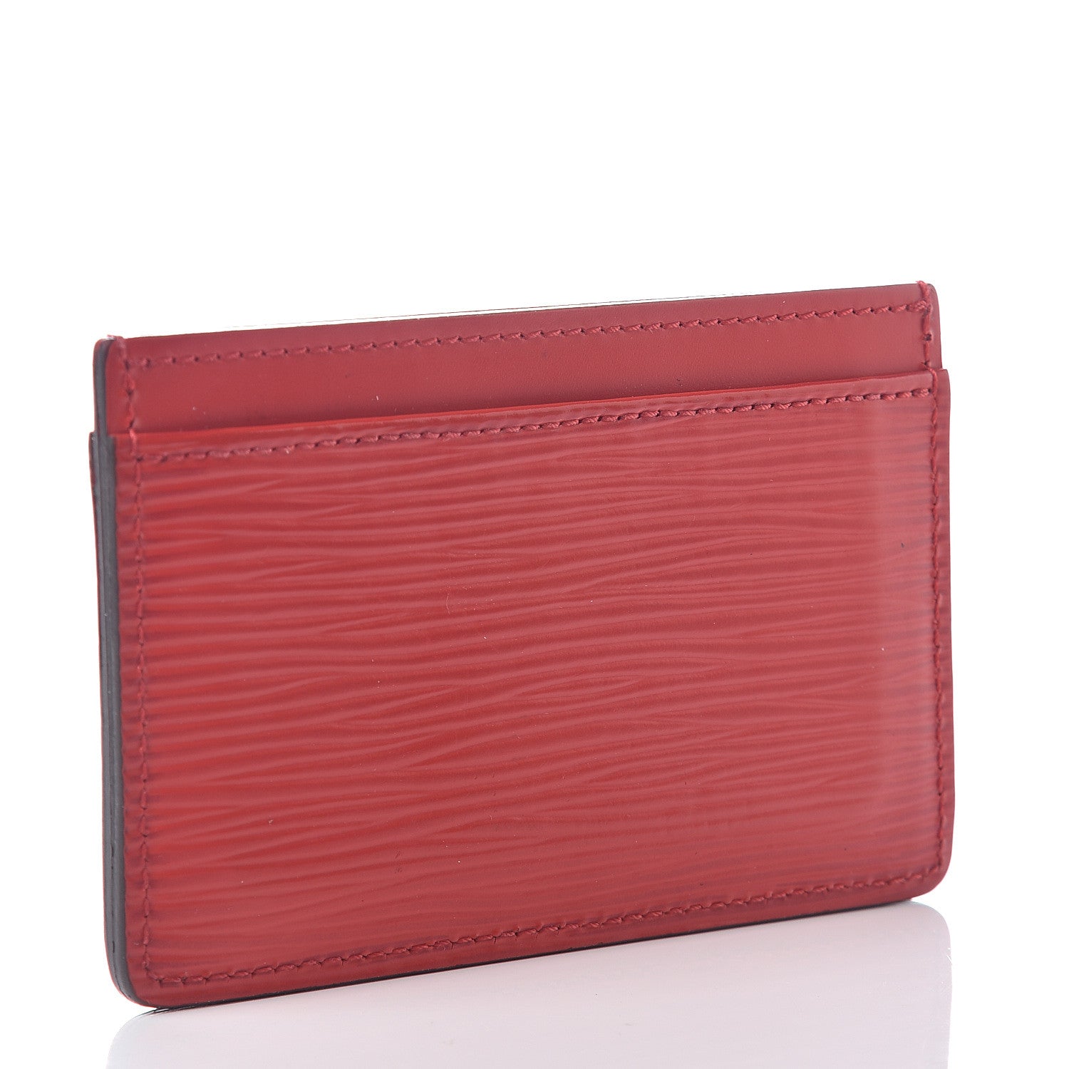 Louis Vuitton Epi Card Holder Carmine 2 of 5