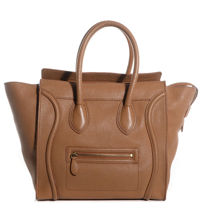 Celine Pebbled Leather Mini Luggage Camel 1 of 11