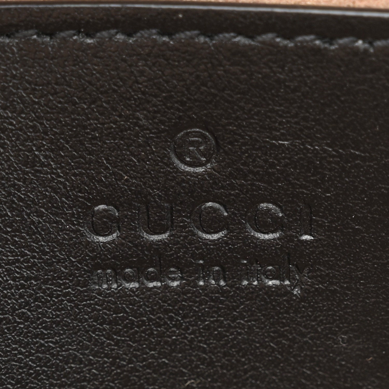 Gucci Calfskin Matelasse Aria Small GG Marmont Chain Shoulder Bag Black 6 of 11