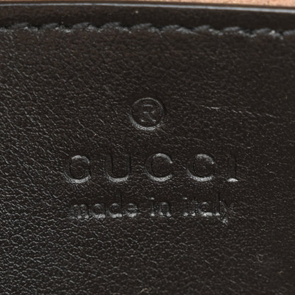 Gucci Calfskin Matelasse Aria Small GG Marmont Chain Shoulder Bag Black 6 of 11