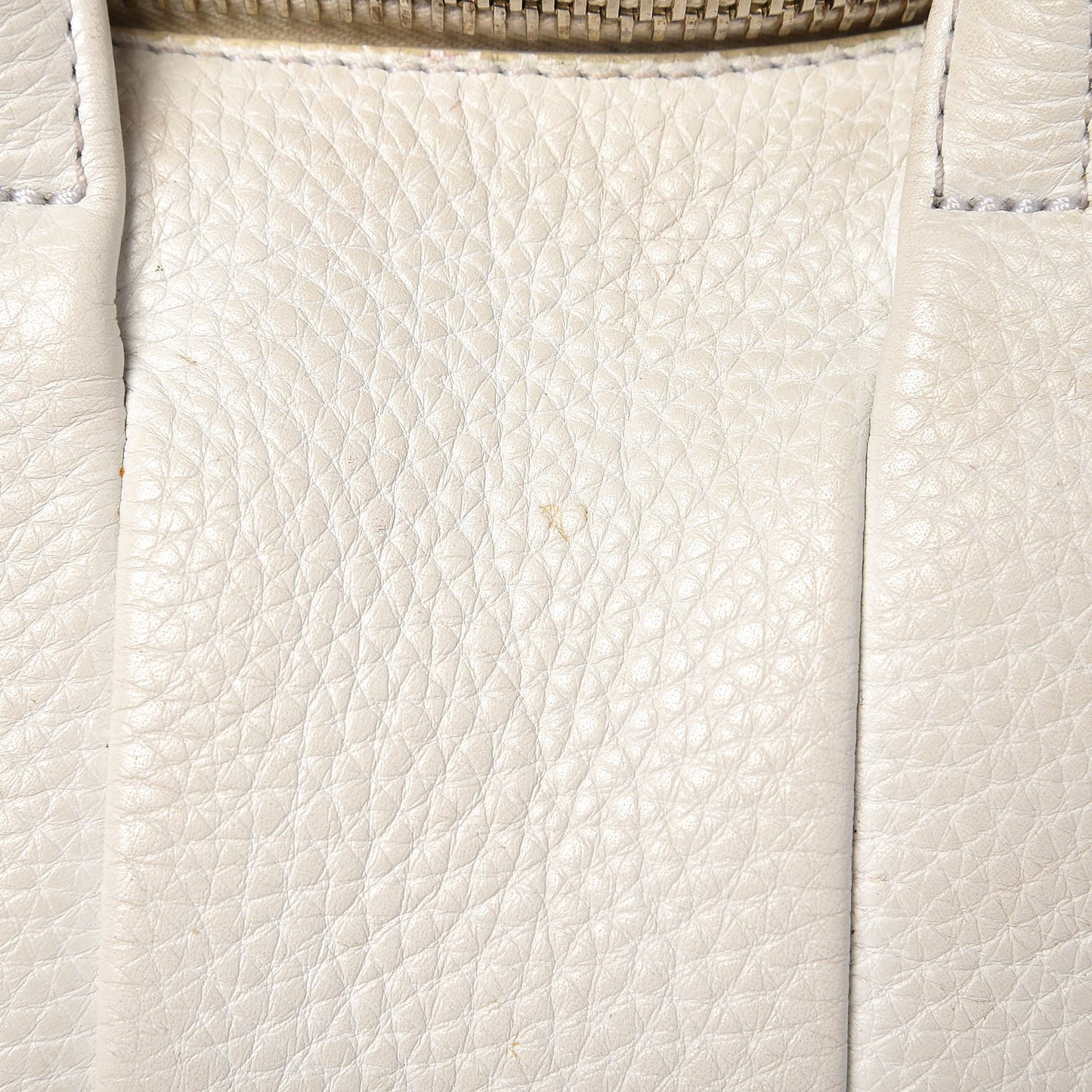 Pebbled Lambskin Mini Rockie White Gold Hardware