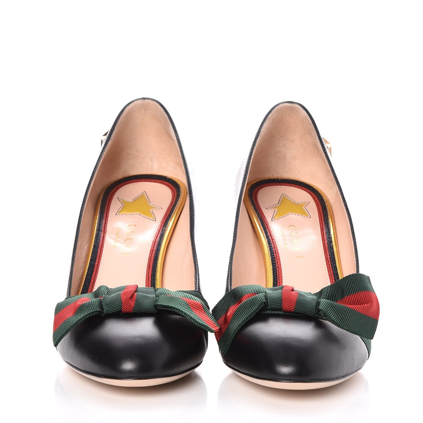 Calfkin Web Bow Pumps 37 Black