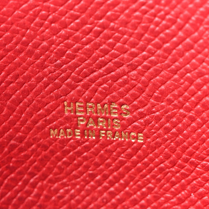 Hermes Courchevel Kelly Sport PM Rouge Vif 6 of 10