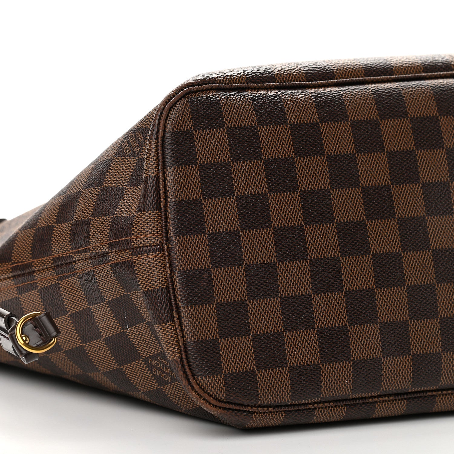 Louis Vuitton Damier Ebene Neo Neverfull MM Rose Ballerine 9 of 14