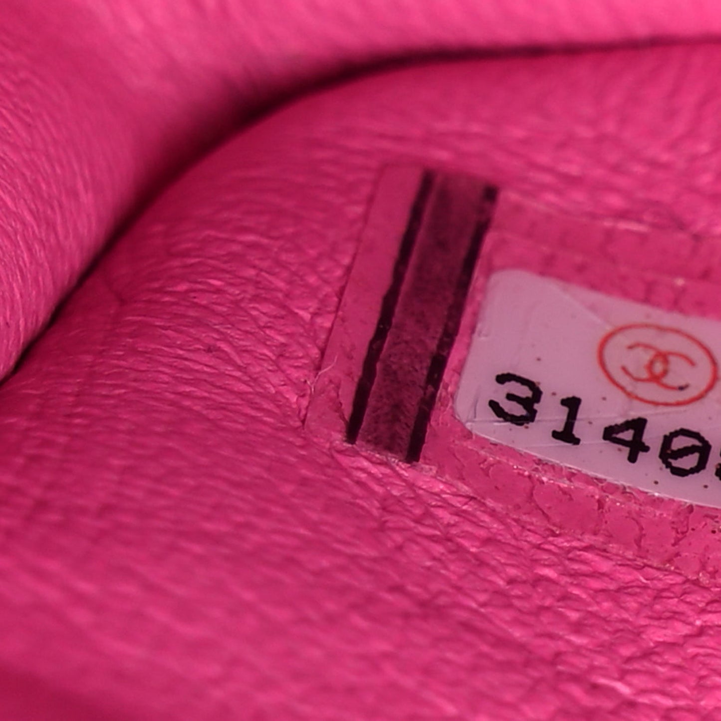 Lambskin Quilted Medium Double Flap Neon Pink