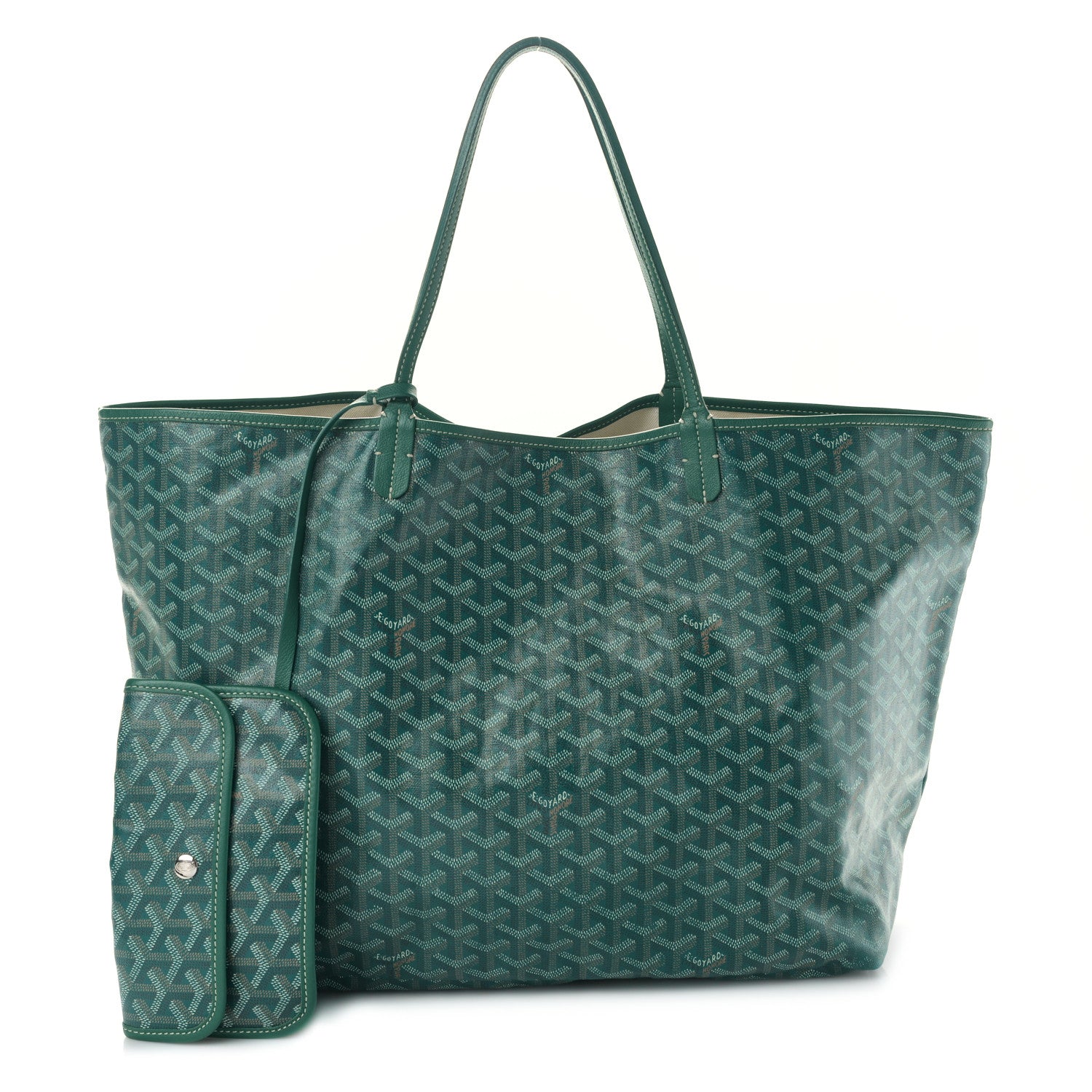 Goyard Goyardine Saint Louis GM Green 3 of 11