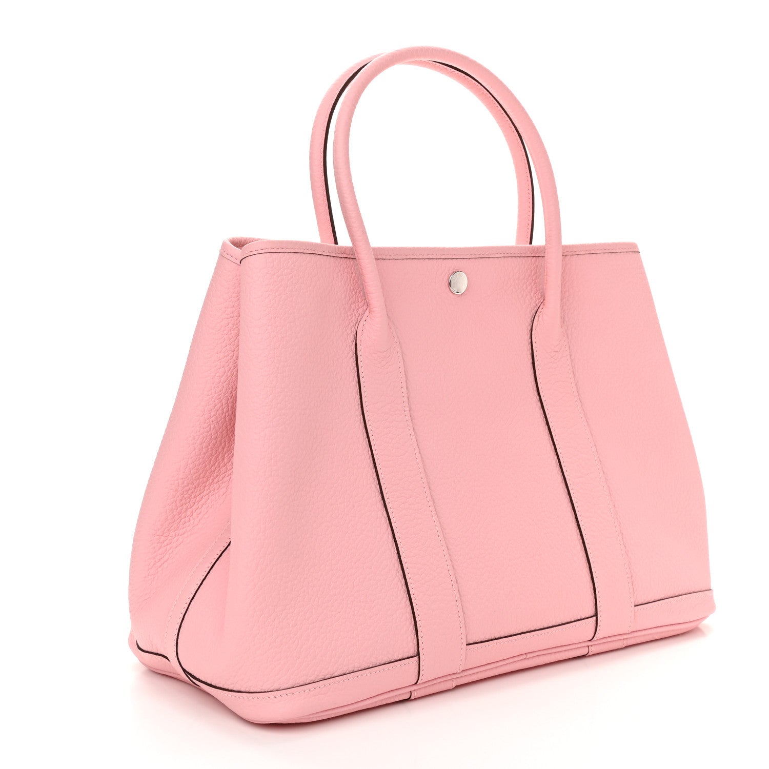 Hermes Vache Country Garden Party Tote 36 MM Rose Sakura 3 of 11