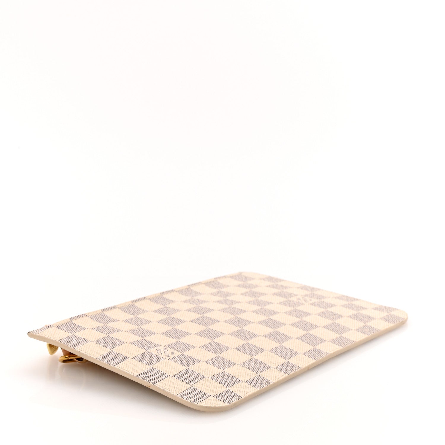 Louis Vuitton Damier Azur Neverfull MM GM Pochette Rose Ballerine 4 of 10