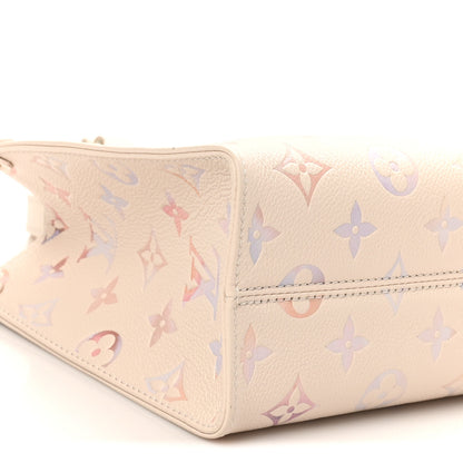 Louis Vuitton Empreinte Monogram Onthego  PM Dream Cream 8 of 9
