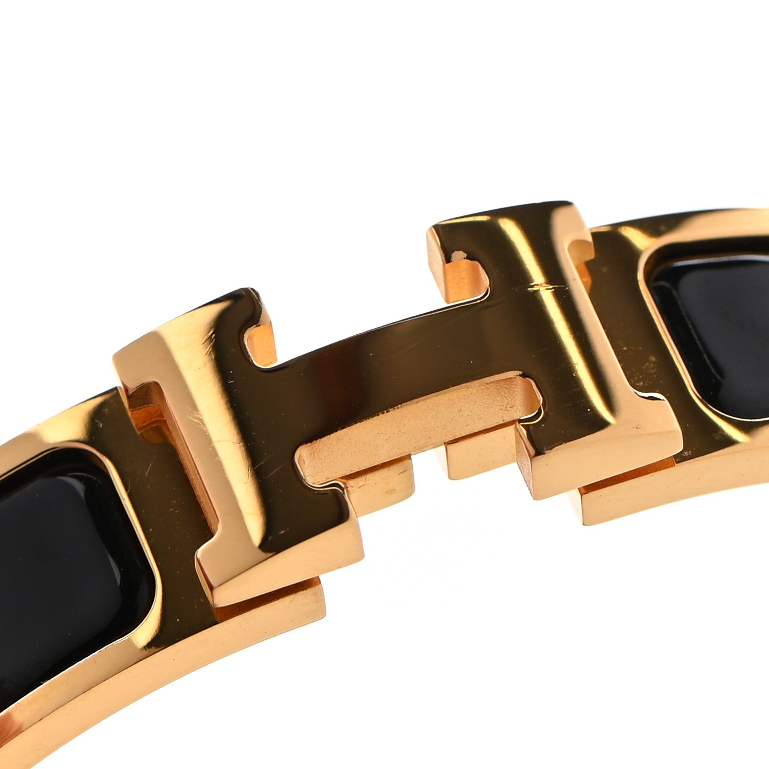 Hermes Enamel Narrow Clic Clac H Bracelet PM Black 6 of 6