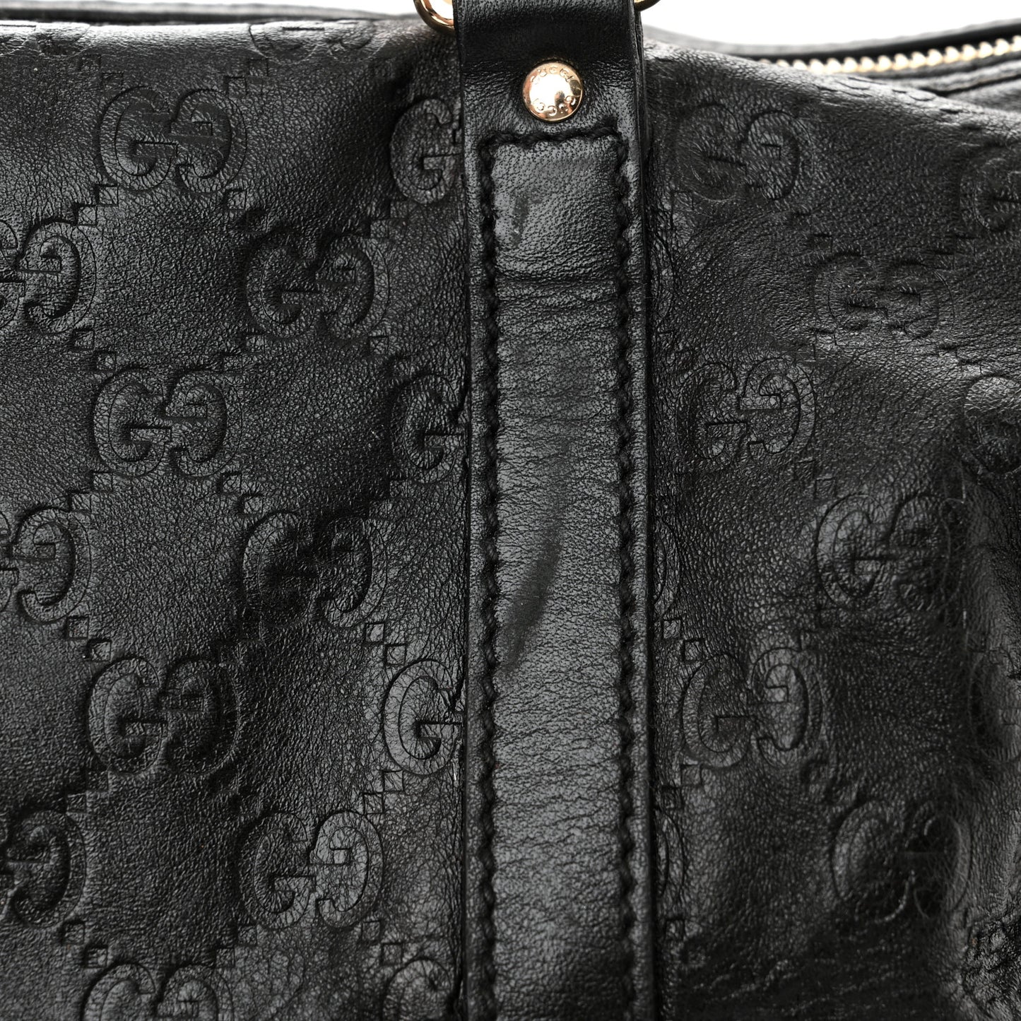 Guccissima Small Joy Boston Black