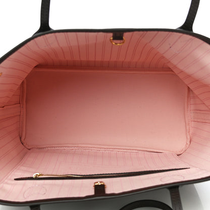 Louis Vuitton Damier Ebene Neo Neverfull MM Rose Ballerine 6 of 11