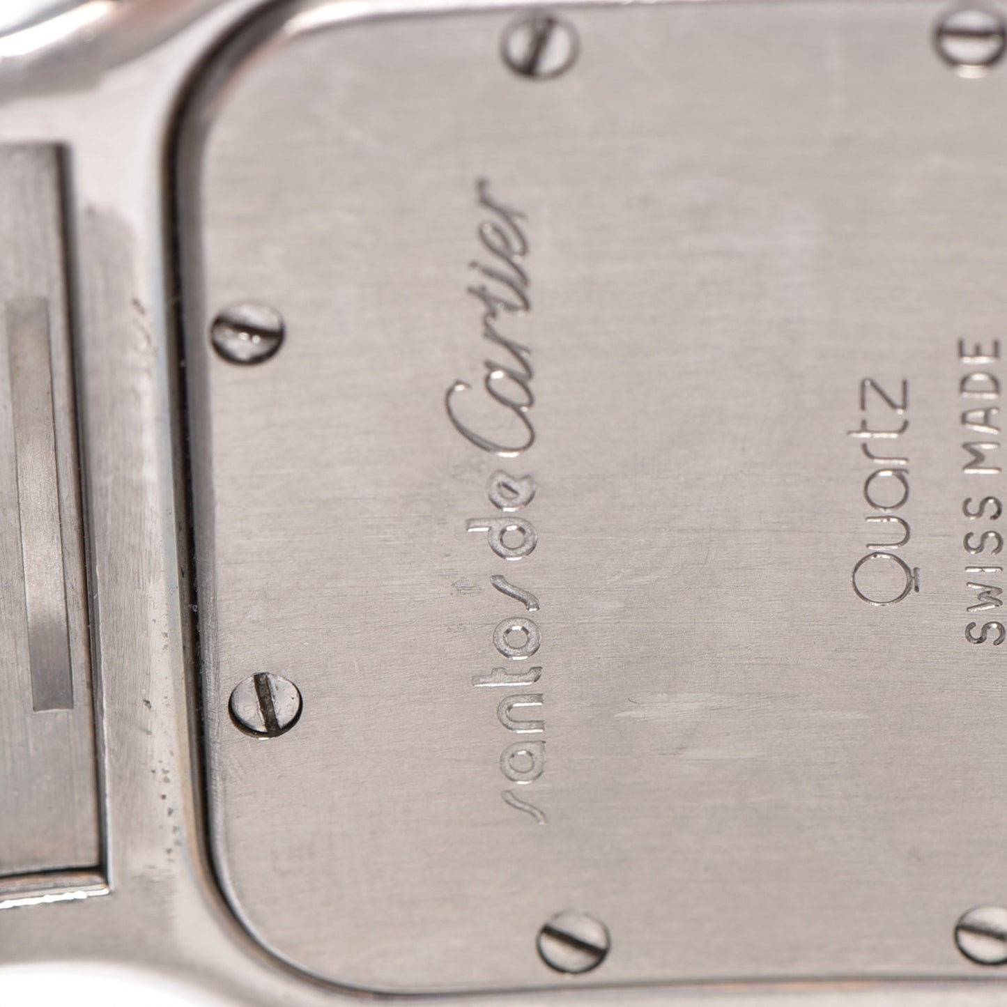 Stainless Steel 29mm Santos De Galbee Quartz Watch