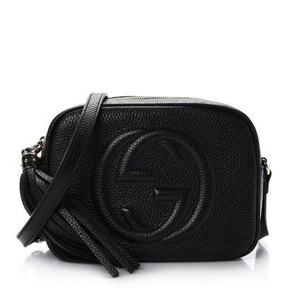 Gucci Pebbled Calfskin Small Soho Disco Bag Black 1 of 10