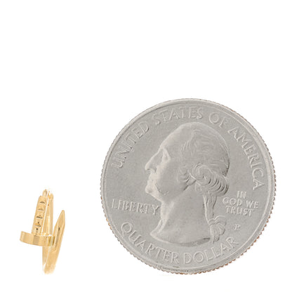 Cartier 18K Yellow Gold Juste Un Clou Single Hoop Earring 2 of 5