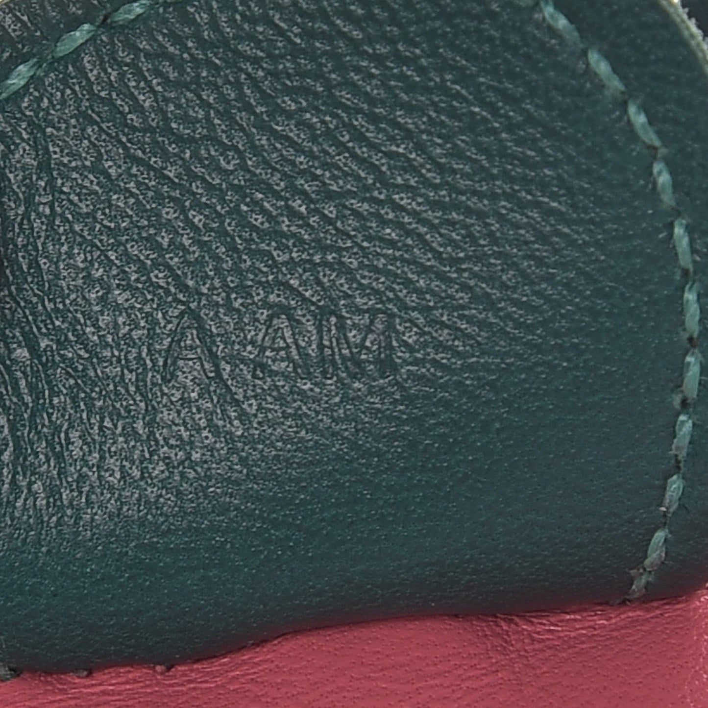 Milo Lambskin Grigri Rodeo Horse Bag Charm MM Rose Azalee Malachite Lime Celeste