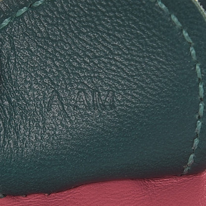 Hermes Milo Lambskin Grigri Rodeo Horse Bag Charm MM Rose Azalee Malachite Lime Celeste 4 of 5