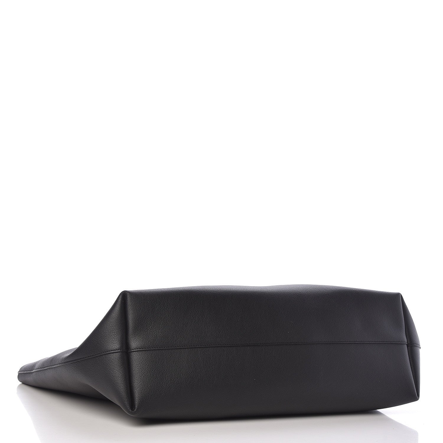Saint Laurent Calfskin Large Shopping Tote Black 5 of 13