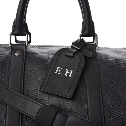 Louis Vuitton Damier Infini Keepall Bandouliere 55 Onyx 8 of 14