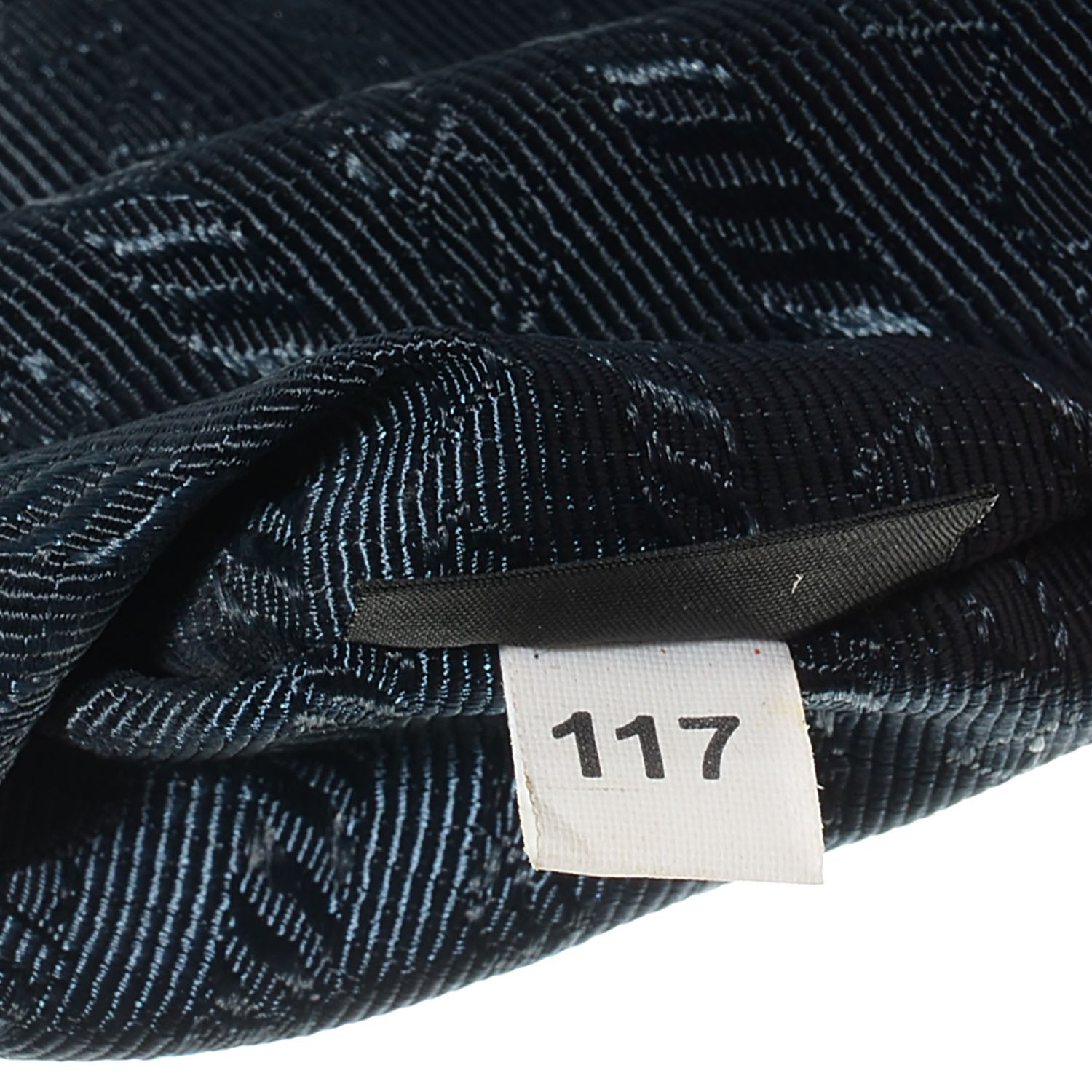 Prada Saffiano Lux Large Tote Bluette 9 of 10