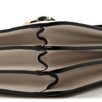 Bulgari Calfskin Serpenti Forever Top Handle White 10 of 14