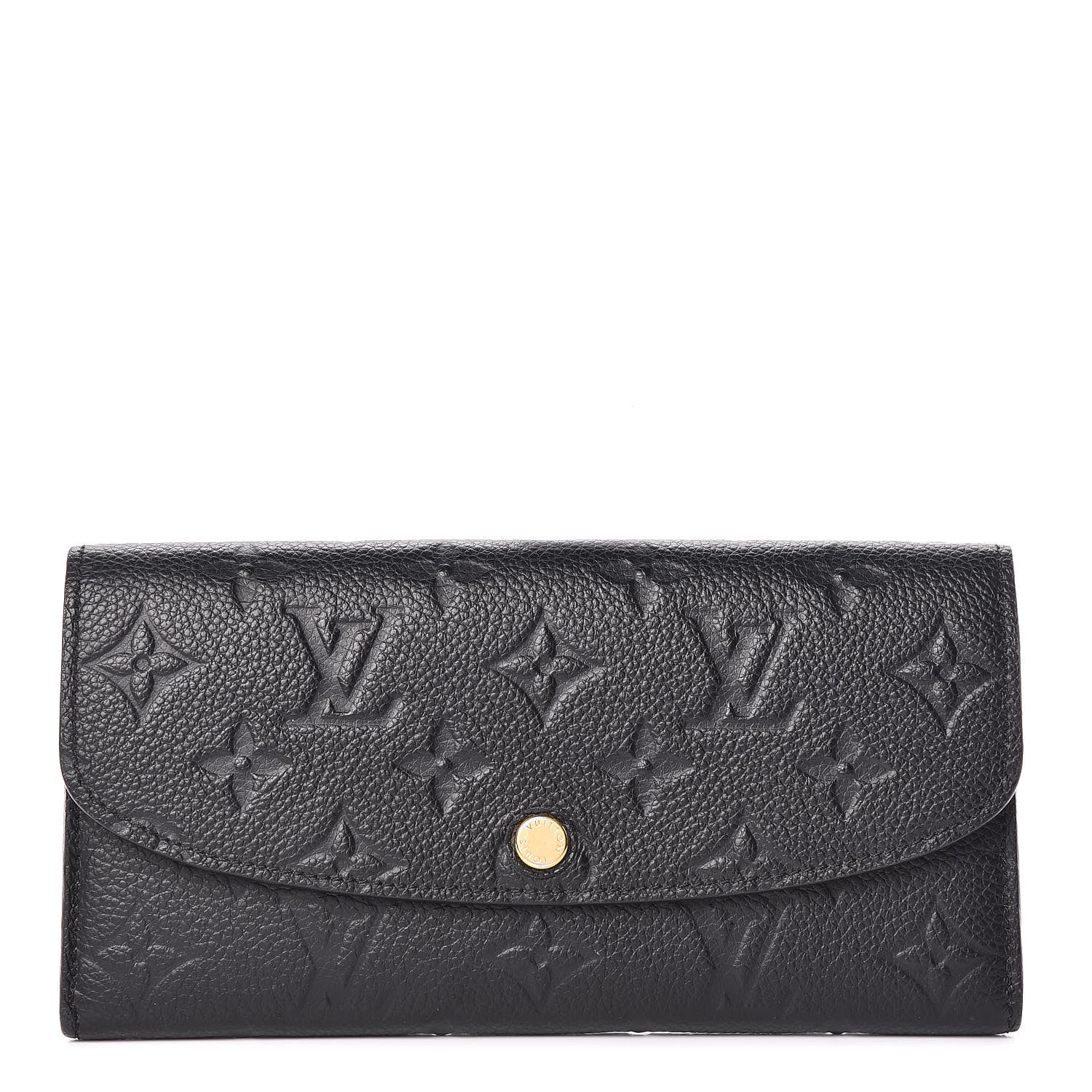 Louis Vuitton Empreinte Emilie Wallet Black Dune 1 of 7