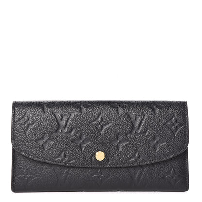 Louis Vuitton Empreinte Emilie Wallet Black Dune 1 of 7