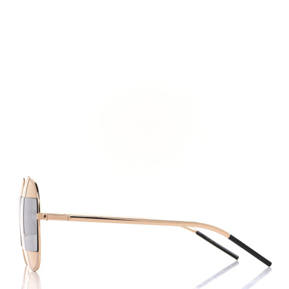 Christian Dior Split 1 Aviator Sunglasses Gold 3 of 7