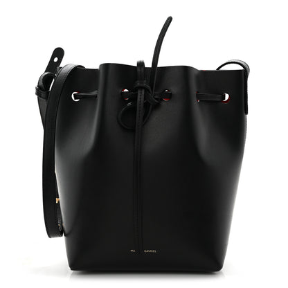 Mansur Gavriel Calfskin Mini Bucket Bag Black Flamma 1 of 13
