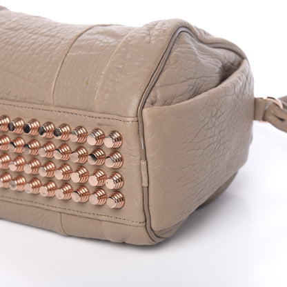 Alexander Wang Pebbled Lambskin Rockie Latte Rose Gold Hardware 10 of 14