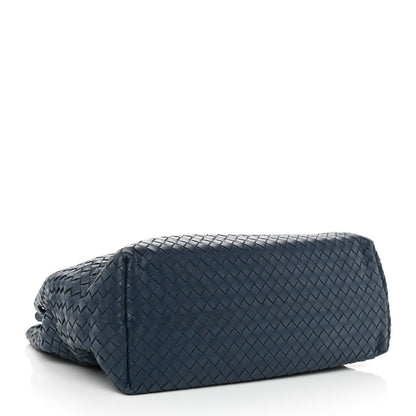 Bottega Veneta Nappa Intrecciato Medium Garda Bag Blue 3 of 8