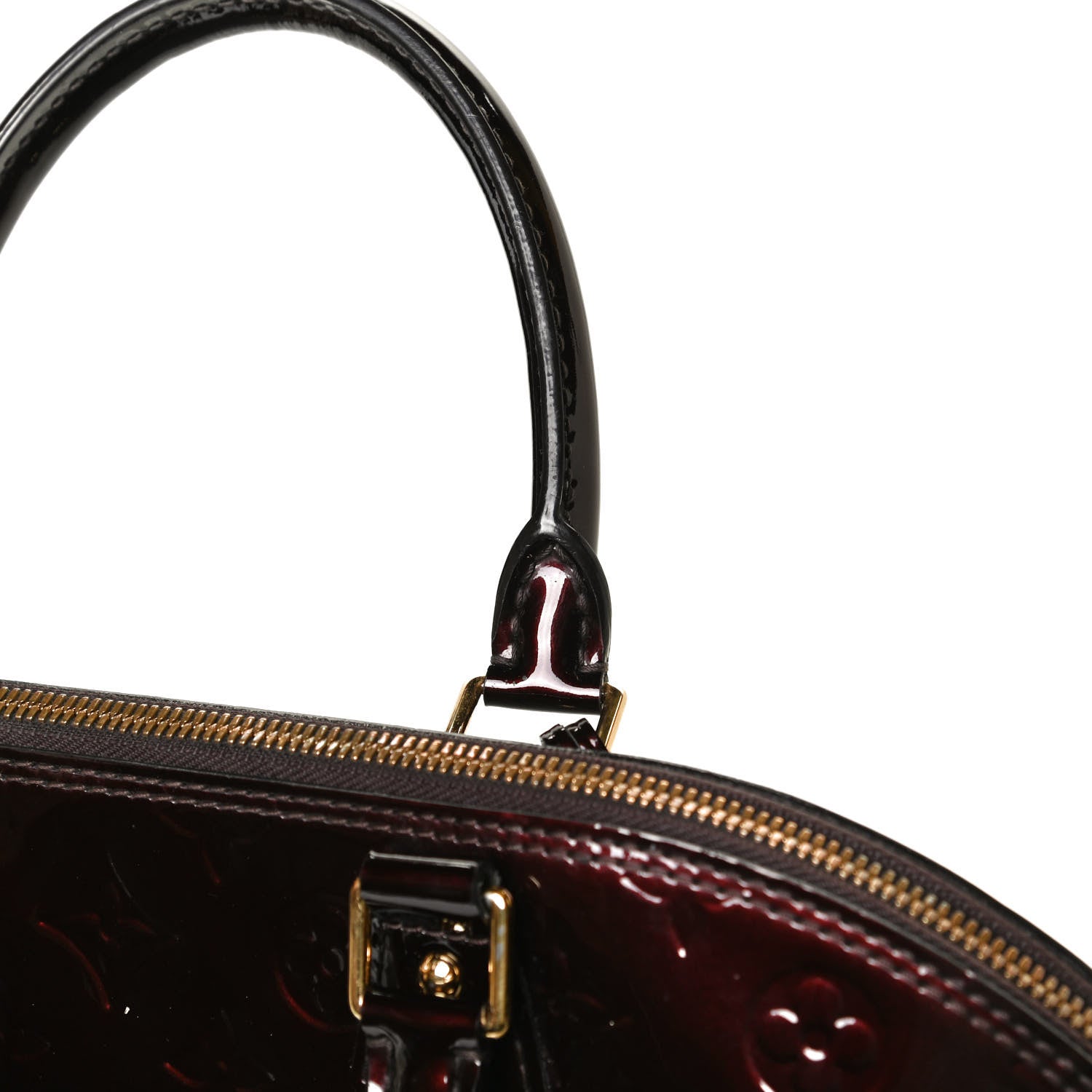 Louis Vuitton Vernis Alma GM Amarante 10 of 13