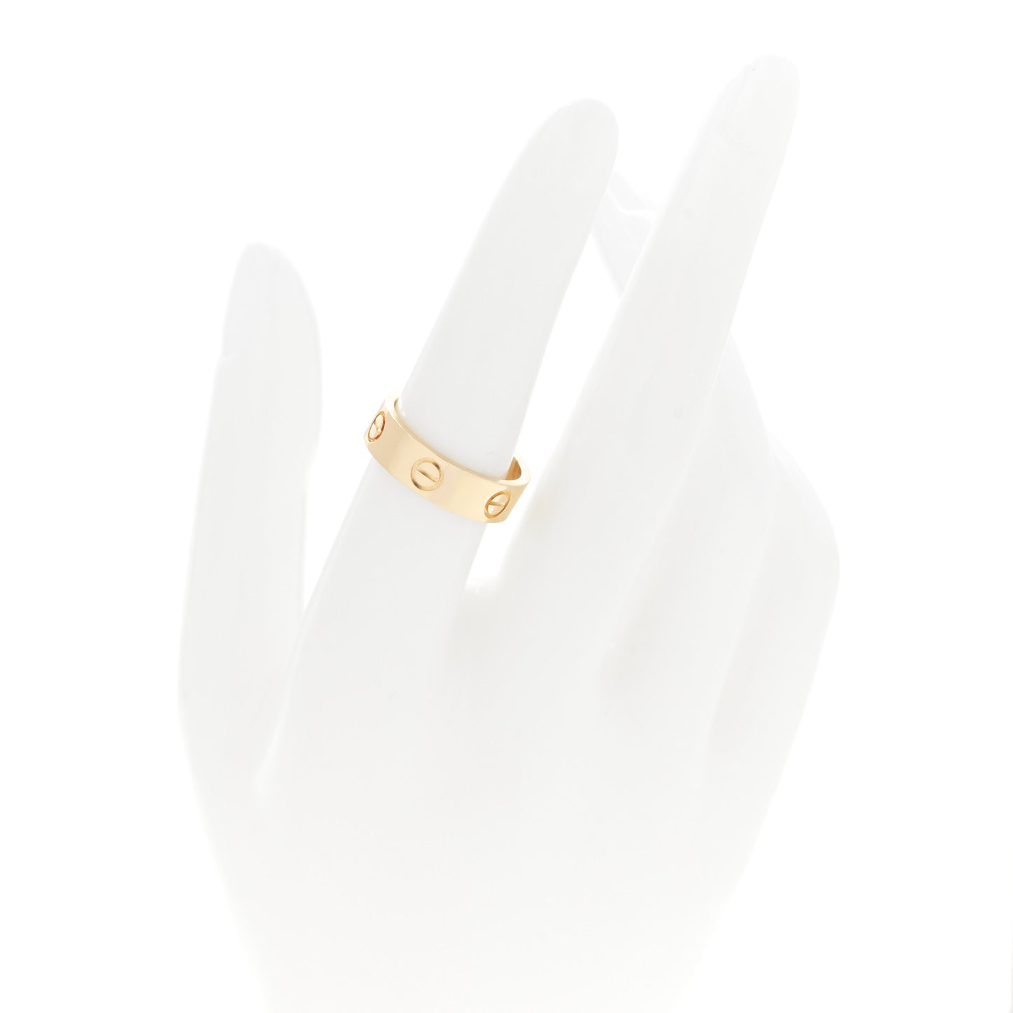 18K Yellow Gold 5.5mm LOVE Ring 54 7