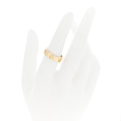 Cartier 18K Yellow Gold 5.5mm LOVE Ring 54 7 2 of 5
