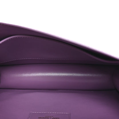 Saint Laurent Smooth Calfskin Carre Satchel Lilas 5 of 10