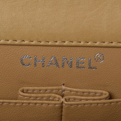 Chanel Patent Quilted Chocolate Bar Top Handle Clutch Yellow 6 of 12