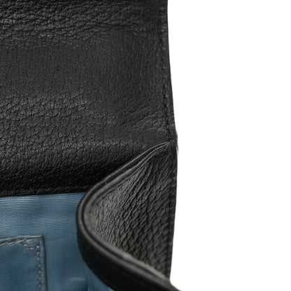 Gucci Grained Calfskin Bee Star Small Padlock Shoulder Bag Black 13 of 18