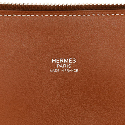 Hermes Taurillon Clemence Bolide 31 Gold 6 of 11