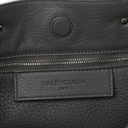 Balenciaga Veau Papier A6 Zip Around Tote Gris Fossile 6 of 9