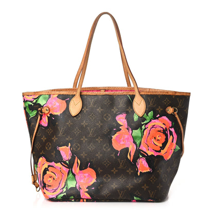 Louis Vuitton Monogram Roses Neverfull MM 1 of 13