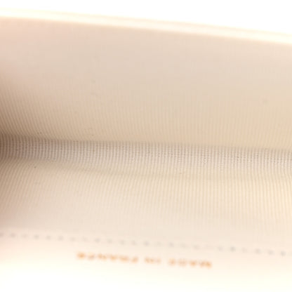 Chanel Caviar Quilted Flap Card Holder Wallet White 5 of 8