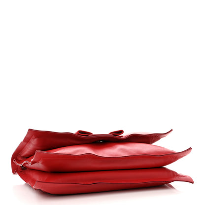 Salvatore Ferragamo Calfskin Small Viva Bow Shoulder Bag Red 4 of 12